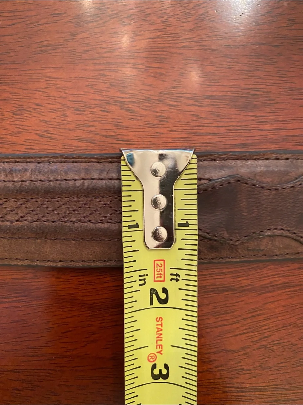 JRC & Sons Handmade Genuine Goat Leather Belt Size 44